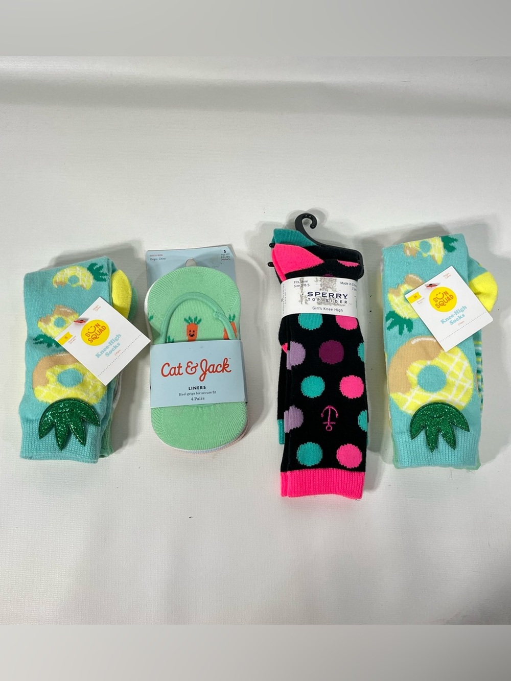 Kids Girls Socks Mixed Lot Bundle 10 Piece Multipack